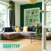 Grafityp - GEF116HT Wit Mat PVC-vrije Wall Decoration vinyl